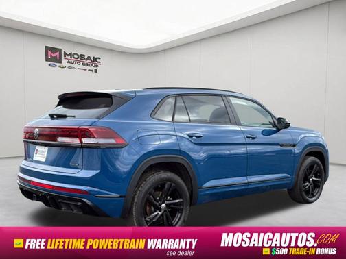 Blue Metallic 2025 Volkswagen Atlas Cross Sport 2.0T SEL