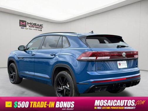 Blue Metallic 2025 Volkswagen Atlas Cross Sport 2.0T SEL