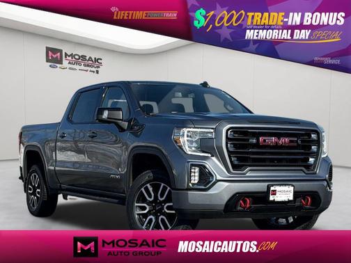Satin Steel Metallic 2021 GMC Sierra 1500 AT4