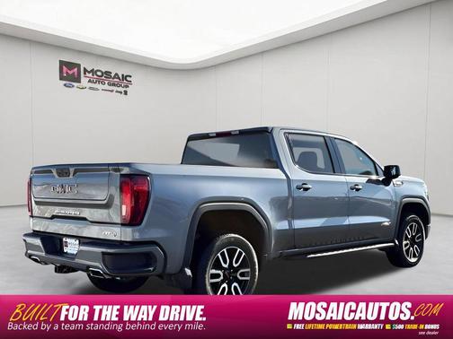 Satin Steel Metallic 2021 GMC Sierra 1500 AT4