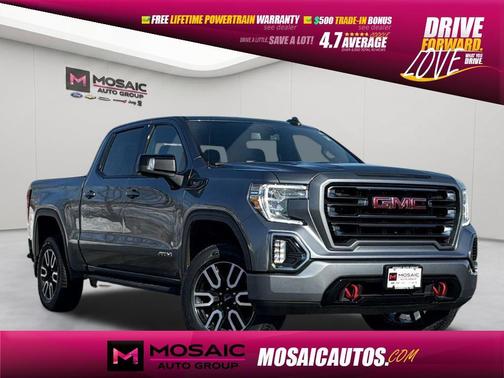 Satin Steel Metallic 2021 GMC Sierra 1500 AT4