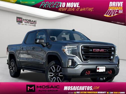 Satin Steel Metallic 2021 GMC Sierra 1500 AT4