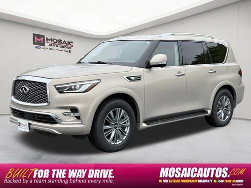 Champagne Quartz 2023 INFINITI QX80 Luxe
