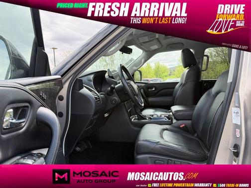 Champagne Quartz 2023 INFINITI QX80 Luxe