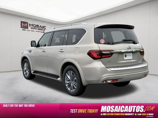 Champagne Quartz 2023 INFINITI QX80 Luxe