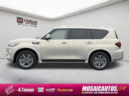 Champagne Quartz 2023 INFINITI QX80 Luxe
