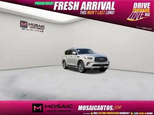Champagne Quartz 2023 INFINITI QX80 Luxe
