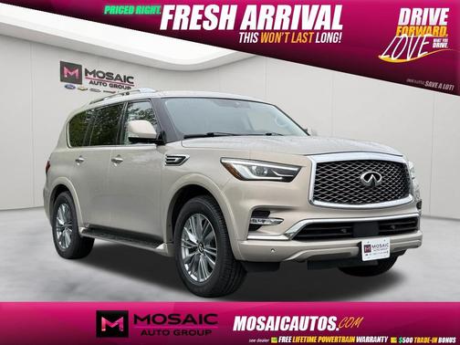Champagne Quartz 2023 INFINITI QX80 Luxe