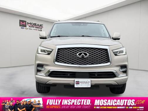 Champagne Quartz 2023 INFINITI QX80 Luxe