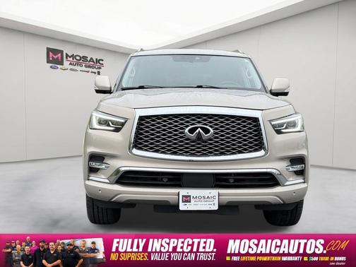 Champagne Quartz 2023 INFINITI QX80 Luxe