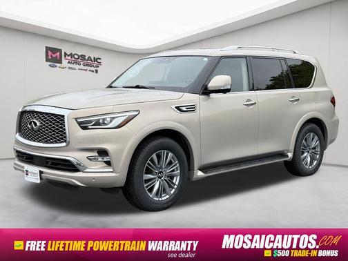 Champagne Quartz 2023 INFINITI QX80 Luxe