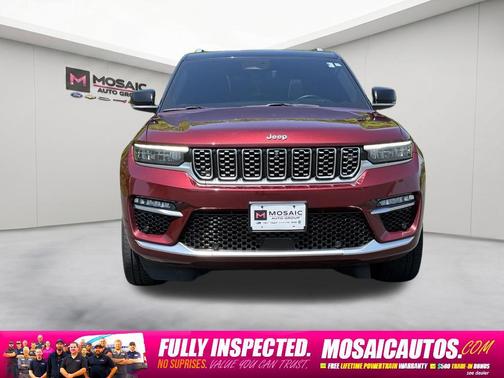 Velvet Red Pearlcoat 2022 Jeep Grand Cherokee Summit