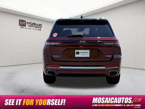 Velvet Red Pearlcoat 2022 Jeep Grand Cherokee Summit