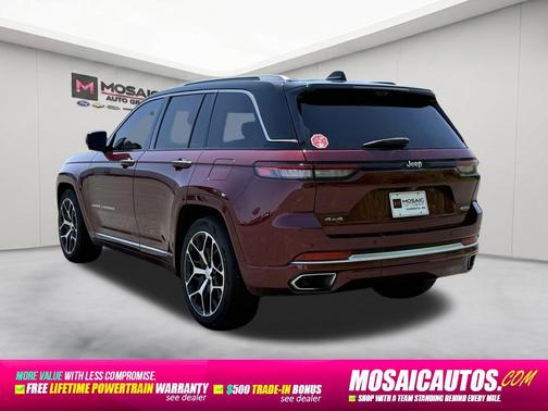 Velvet Red Pearlcoat 2022 Jeep Grand Cherokee Summit