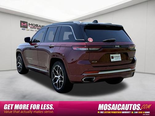 Velvet Red Pearlcoat 2022 Jeep Grand Cherokee Summit