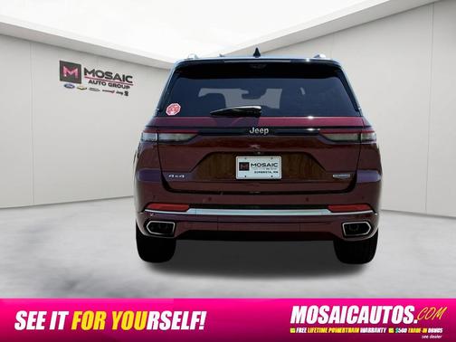 Velvet Red Pearlcoat 2022 Jeep Grand Cherokee Summit