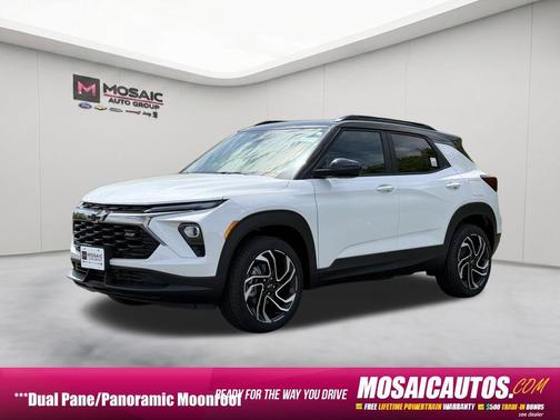 Iridescent Pearl Tricoat 2026 Chevrolet Trailblazer RS