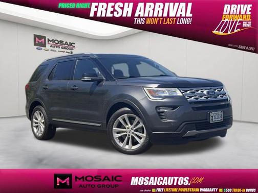 Magnetic Metallic 2018 Ford Explorer XLT