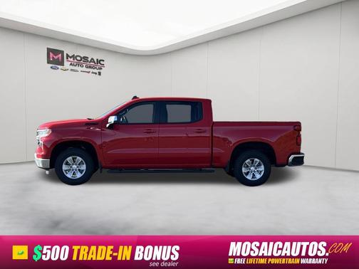 Red Hot 2025 Chevrolet Silverado 1500 LT