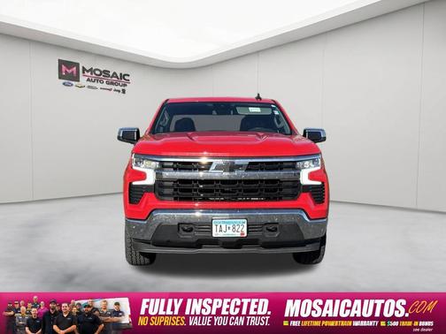 Red Hot 2025 Chevrolet Silverado 1500 LT