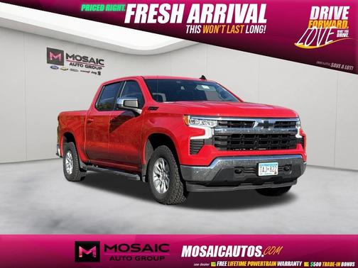 Red Hot 2025 Chevrolet Silverado 1500 LT