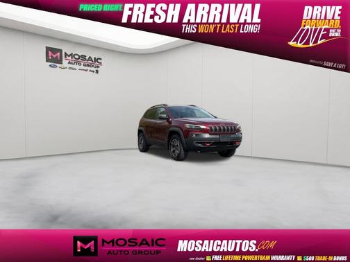 Velvet Red Pearlcoat 2020 Jeep Cherokee Trailhawk