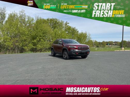 Velvet Red Pearlcoat 2020 Jeep Cherokee Trailhawk