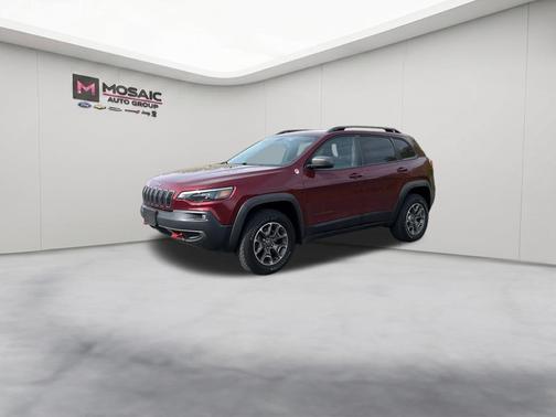 Velvet Red Pearlcoat 2020 Jeep Cherokee Trailhawk