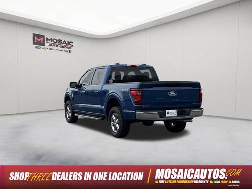 Blue Metallic 2025 Ford F-150 XLT