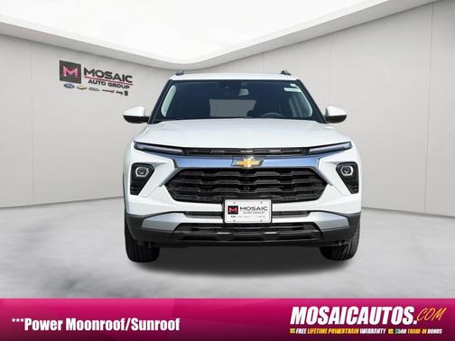 Summit White 2026 Chevrolet Trailblazer LT