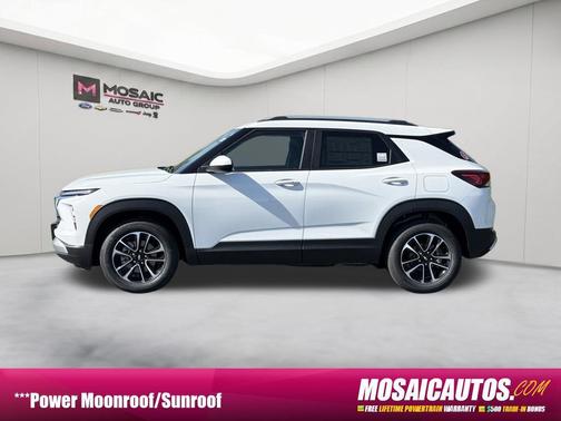 Summit White 2026 Chevrolet Trailblazer LT