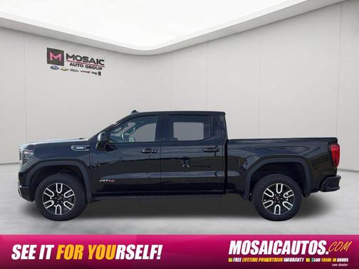 Onyx Black 2025 GMC Sierra 1500 AT4