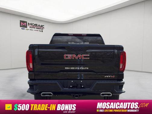 Onyx Black 2025 GMC Sierra 1500 AT4