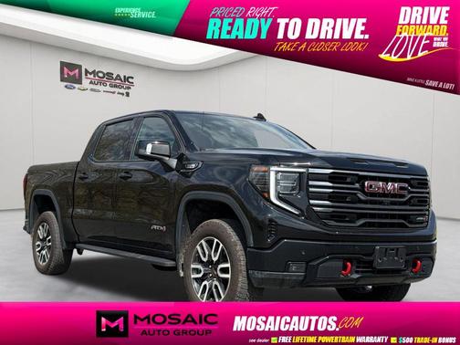 Onyx Black 2025 GMC Sierra 1500 AT4