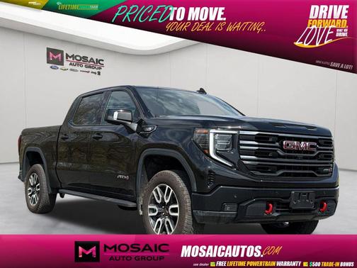 Onyx Black 2025 GMC Sierra 1500 AT4
