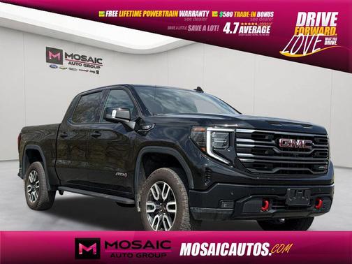 Onyx Black 2025 GMC Sierra 1500 AT4
