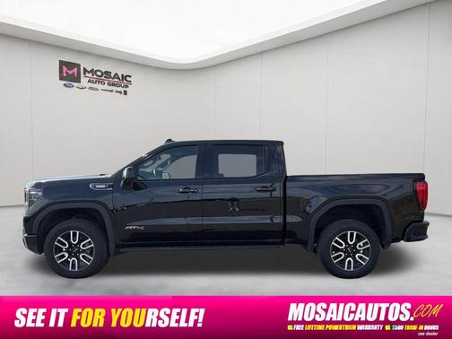 Onyx Black 2025 GMC Sierra 1500 AT4