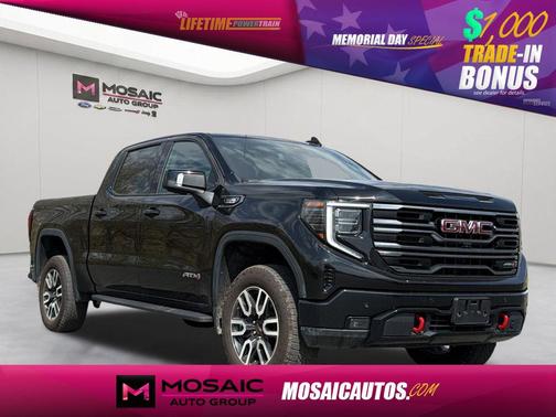 Onyx Black 2025 GMC Sierra 1500 AT4