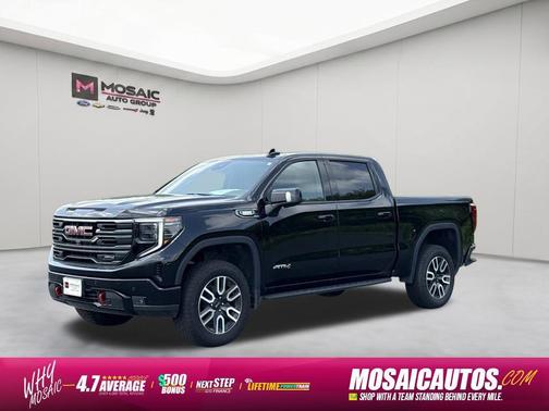 Onyx Black 2025 GMC Sierra 1500 AT4