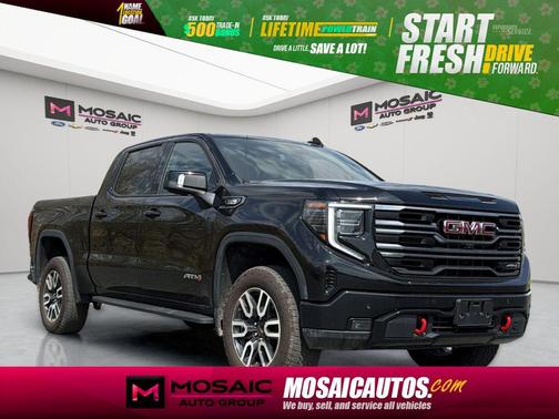 Onyx Black 2025 GMC Sierra 1500 AT4
