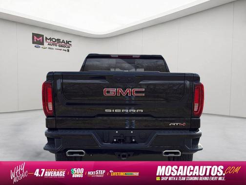 Onyx Black 2025 GMC Sierra 1500 AT4