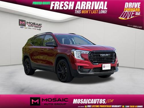 Volcanic Red Tintcoat 2023 GMC Terrain SLT