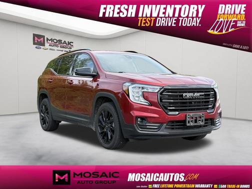 Volcanic Red Tintcoat 2023 GMC Terrain SLT