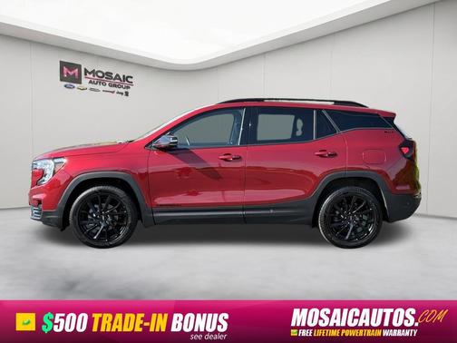 Volcanic Red Tintcoat 2023 GMC Terrain SLT