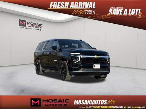 Black 2025 Chevrolet Suburban LS