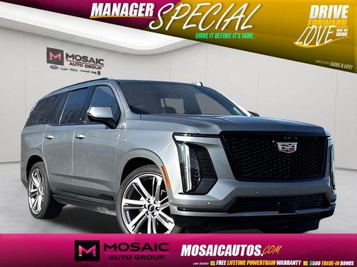 Galactic Grey Metallic 2025 Cadillac Escalade Sport Platinum