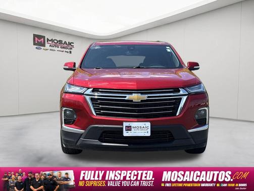 Radiant Red Tintcoat 2023 Chevrolet Traverse LT Leather