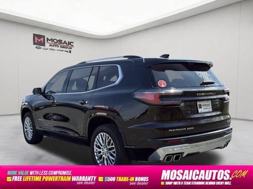 Ebony Twilight Metallic 2025 GMC Acadia Denali