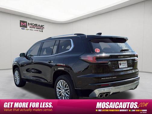 Ebony Twilight Metallic 2025 GMC Acadia Denali