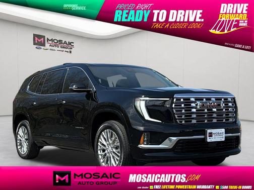Ebony Twilight Metallic 2025 GMC Acadia Denali